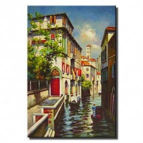 Tranh in Canvas sơn dầu